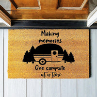 Doormat Making Memories One Campsite At A Time First House Gift Home Gifts Best Gift For Funny Gifts Home Doormat 3082zz