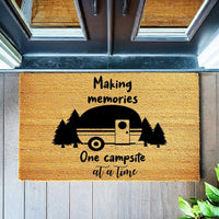 Doormat Making Memories One Campsite At A Time First House Gift Home Gifts Best Gift For Funny Gifts Home Doormat 3082zz