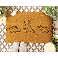 Doormat Dinosaur Nuggets Doormat Door Mat Home Decor Funny Gift Welcome Mat Unique Gift Moving Gift Housewarming 5333zz