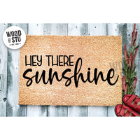 Doormat Hey There Sunshine Welcome Mat Funny Gift Doormat Cute Doormat Door Mat Front Door Mat House Gift 4111*
