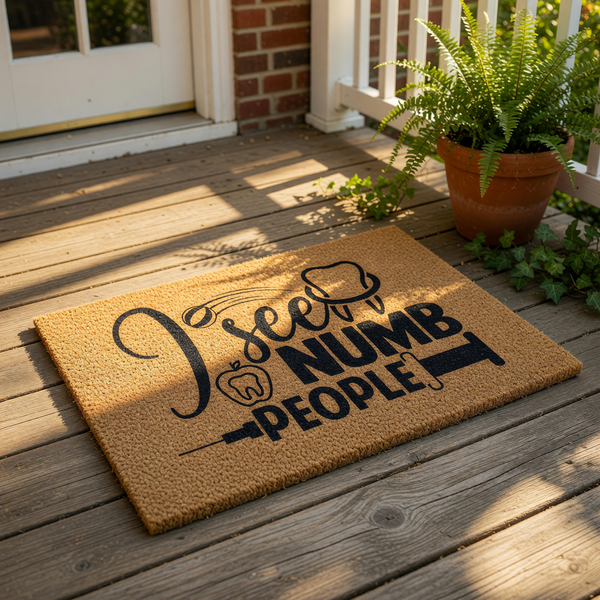 doormat, doormats, funny doormat, funny doormats, welcome mat, door mat, dentist gift, dental office decor, dentist doormat, Dental Office Gifts, Dental Student Gift, Funny Door Mat, Dentist Gifts