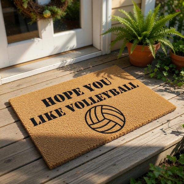 doormat, doormats, funny doormat, funny doormats, welcome mat, door mat, Housewarming Gift, Volleyball Doormat, Front Door Mat, Coir Doormat, volleyball gift, Sports Doormat, Welcome Doormat