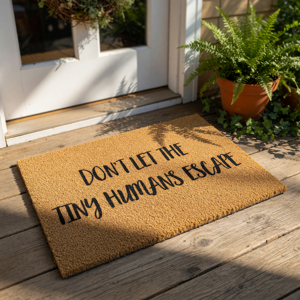 doormat, doormats, funny doormat, funny doormats, welcome mat, door mat, housewarming gift, funny welcome mat, front door mat, new parent gift, baby shower gift, new home gift, coir doormat