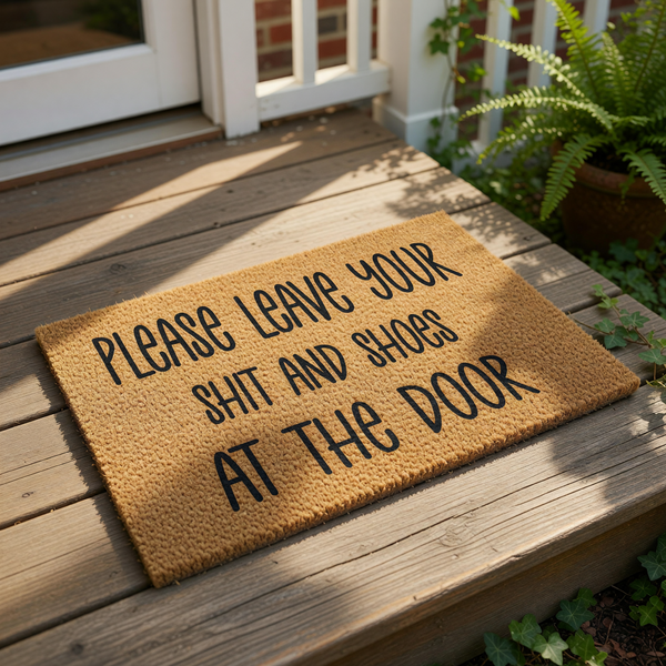 doormat, doormats, funny doormat, funny doormats, welcome mat, door mat, Housewarming gift, front door mat, funny welcome mat, New Home Gift, closing gift, wedding gift, funny gift