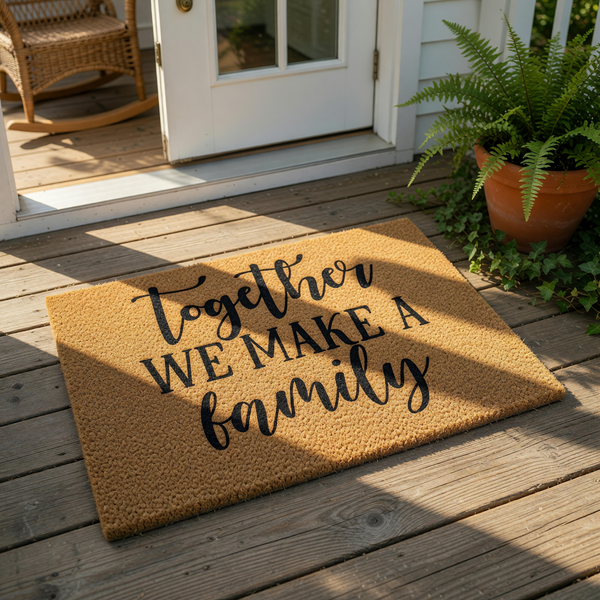 doormat, doormats, funny doormat, funny doormats, welcome mat, door mat, housewarming gift, family doormat, personalized doormat, new home gift, family gift, front door decor, Coir Doormat
