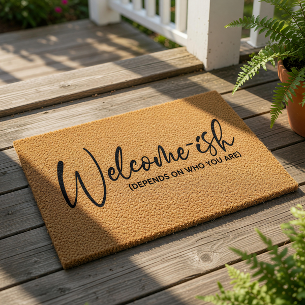 doormat, doormats, funny doormat, funny doormats, welcome mat, door mat, funny welcome mat, housewarming gift, new home gift, sarcastic doormat, closing gift, gift for mom, Funny House Gift