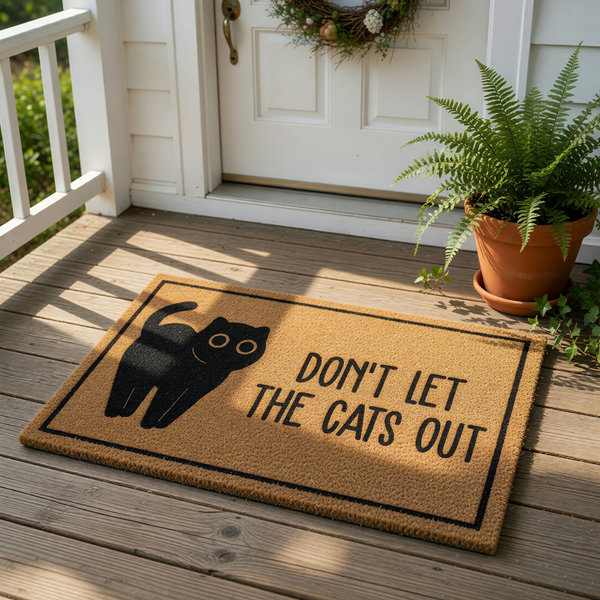 doormat, doormats, funny doormat, funny doormats, welcome mat, door mat, Funny Cat Doormat, Housewarming Gift, cat lover gift, cat doormat, cat welcome mat, funny welcome mat, new home gift