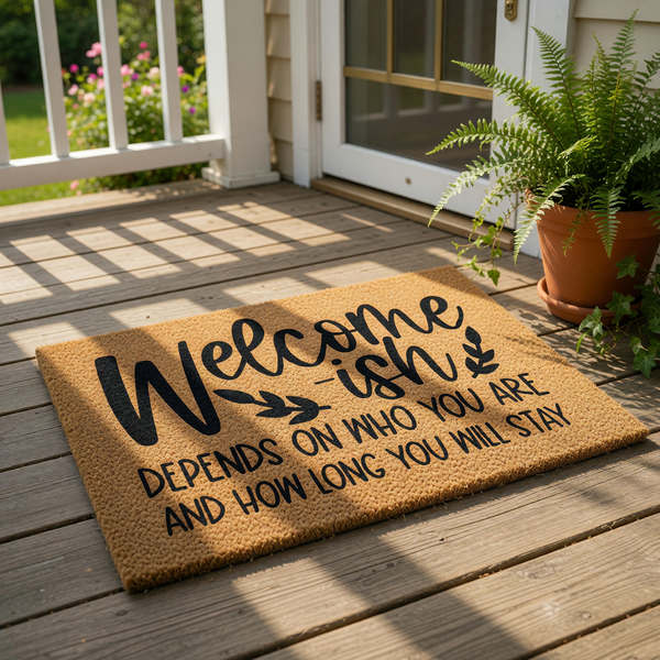 doormat, doormats, funny doormat, funny doormats, welcome mat, door mat, funny welcome mat, housewarming gift, new home gift, sarcastic doormat, closing gift, Funny Gift, unique doormat