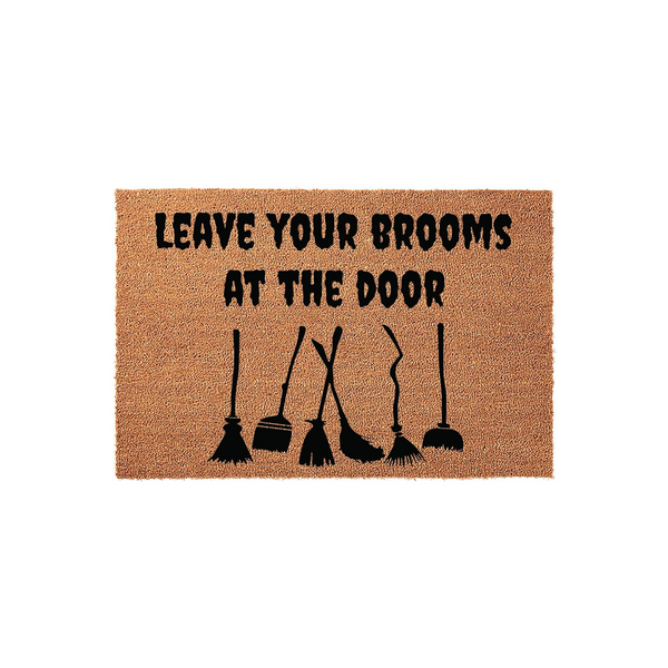 Leave Your Brooms At The Door Doormat