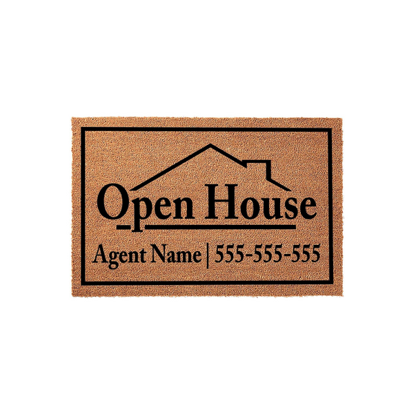 Open House Custom Doormat
