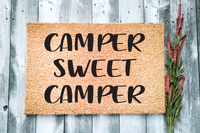 Camper Sweet Camper Doormat