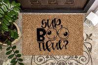 Sup Bootiful Halloween Door Mat