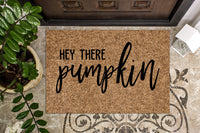 Hey There Pumpkin Door Mat