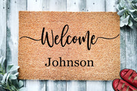 Housewarming Gift | Wedding Gift | Custom Doormat | Personalized Doormat | Closing Gift | Welcome Doormat | Front Door Mat | Farmhouse Decor