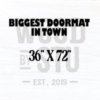 Doormat Hi Daddy Welcome Mat Funny Mat First House Gift Funny Doormat Door Mat Doormat New Home Gift Outside Rug First Home 5037zz - Made in Florida
