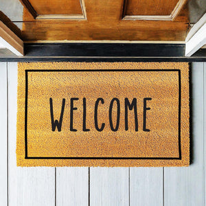Doormat Skinny Welcome Mat - New Home Doormat Moving Gift For Her Cute Doormat Funny Doormat Housewarming Gift Closing Gift 1307zz - Made in Florida