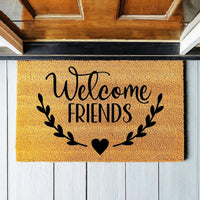 Doormat Welcome Friends - Welcome Mat Funny Mat Door Mat Doormats Coir Mat Home Gifts Front Door Mat Gift For Him Gifts For Him Love 3141zz
