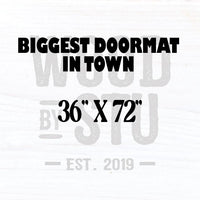Doormat Welcome To The Jungle - Gift For Mom Plant Decor Shower Gift Funny Door Mat Cute Doormat Front Porch 4040zz