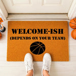 doormat, doormats, funny doormat, funny doormats, welcome mat, door mat, Housewarming Gift, basketball doormat, basketball gift, New Home Gift, sports fan gift, welcome doormat, funny door mat