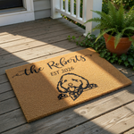 doormat, doormats, funny doormat, funny doormats, welcome mat, door mat, Housewarming Gift, dog lover gift, Custom Doormat, personalized doormat, custom dog doormat, dog mom gift, pet lover gift