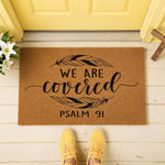 doormat, doormats, funny doormat, funny doormats, welcome mat, door mat, housewarming gift, psalm 91, welcome doormat, christian doormat, Closing Gift, Psalm 91 Doormat, new home gift