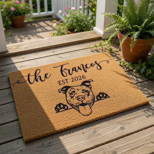 doormat, doormats, funny doormat, funny doormats, welcome mat, door mat, Housewarming Gift, dog lover gift, Custom Doormat, personalized doormat, custom dog doormat, dog mom gift, pet lover gift