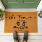 doormat, doormats, funny doormat, funny doormats, welcome mat, door mat, Housewarming Gift, dog lover gift, Custom Doormat, personalized doormat, custom dog doormat, dog mom gift, pet lover gift