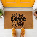 doormat, doormats, funny doormat, funny doormats, welcome mat, door mat, housewarming gift, Dog Lover Gift, Dog Lover Doormat, dog doormat, front door mat, Dog Welcome Mat, dog mom gift