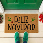 doormat, doormats, funny doormat, funny doormats, welcome mat, door mat, Christmas doormat, feliz navidad, Feliz navidad mat, holiday doormat, Christmas door mat, Christmas gift, Spanish doormat
