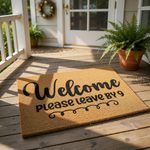 doormat, doormats, funny doormat, funny doormats, welcome mat, door mat, housewarming gift, front door mat, funny welcome mat, funny welcome, welcome doormat, new home gift, coir doormat
