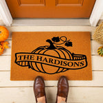 doormat, doormats, funny doormat, funny doormats, welcome mat, door mat, fall doormat, Personalized Doormat, custom doormat, Custom Welcome Mat, fall welcome mat, autumn doormat, family name doormat