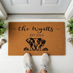 doormat, doormats, funny doormat, funny doormats, welcome mat, door mat, Housewarming Gift, dog lover gift, Custom Doormat, personalized doormat, dog mom gift, new home gift, personalized gift