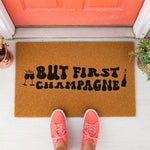 doormat, doormats, funny doormat, funny doormats, welcome mat, door mat, housewarming gift, cute doormat, champagne doormat, New Home Gift, funny door mat, custom doormat, personalized doormat