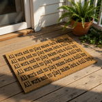 doormat, doormats, funny doormat, funny doormats, welcome mat, door mat, horror movie gift, horror doormat, welcome mat rug, doormat gift for her, horror home decor, front door mat, spooky halloween