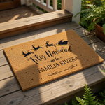 doormat, doormats, funny doormat, funny doormats, welcome mat, door mat, Christmas Doormat, personalized doormat, Custom Doormat, Christmas Door Mat, christmas gift, holiday doormat, family name doormat