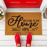 doormat, doormats, funny doormat, funny doormats, welcome mat, door mat, housewarming gift, home sweet home, front door mat, new home gift, coir doormat, Welcome Doormat, home sweet home mat