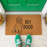 doormat, doormats, funny doormat, funny doormats, welcome mat, door mat, housewarming gift, dog lover gift, goldendoodle gifts, dog owner gift, new home gift, Gift for Her, closing gift