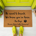 doormat, doormats, funny doormat, funny doormats, welcome mat, door mat, dog lover gift, dog mom gift, pet lover gift, new home gift, personalized gift, dog owner gift, Dog Mom Gift Idea