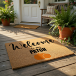 doormat, doormats, funny doormat, funny doormats, welcome mat, door mat, pumpkin doormat, fall doormat, halloween doormat, autumn doormat, fall welcome mat, Front Door Mat, fall pumpkin doormat