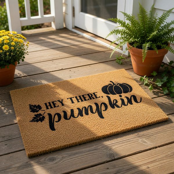 doormat, doormats, funny doormat, funny doormats, welcome mat, door mat, fall doormat, pumpkin doormat, Fall Welcome Mat, front door mat, autumn doormat, halloween doormat, Seasonal Doormat