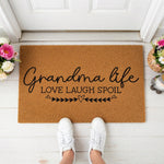 doormat, doormats, funny doormat, funny doormats, welcome mat, door mat, Grandma Doormat, Grandma Gift, custom doormat, Housewarming Gift, mothers day gift, gift for grandma, personalized doormat