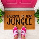 doormat, doormats, funny doormat, funny doormats, welcome mat, door mat, Housewarming Gift, New Home Gift, Jungle Doormat, Fun Doormat, Outdoor Coir Mat, Nature Lover Gift, funny door mat