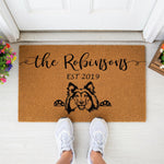 doormat, doormats, funny doormat, funny doormats, welcome mat, door mat, Housewarming Gift, dog lover gift, Custom Doormat, personalized doormat, custom dog doormat, dog mom gift, pet lover gift