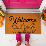 doormat, doormats, funny doormat, funny doormats, welcome mat, door mat, Fall Doormat, front door mat, Fall Welcome Doormat, Fall Welcome Mat, housewarming gift, new home gift, fall outdoor mat