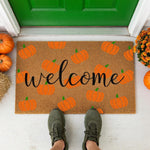doormat, doormats, funny doormat, funny doormats, welcome mat, door mat, pumpkin doormat, fall doormat, fall welcome mat, fall door mat, halloween doormat, front door mat, autumn welcome mat