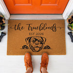 doormat, doormats, funny doormat, funny doormats, welcome mat, door mat, Housewarming Gift, dog lover gift, Custom Doormat, Dog Welcome Mat, personalized doormat, custom dog doormat, dog mom gift