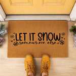 doormat, doormats, funny doormat, funny doormats, welcome mat, door mat, Winter Doormat, Christmas Doormat, holiday doormat, christmas gift, holiday gift, Funny Christmas, funny welcome mat