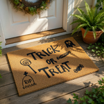doormat, doormats, funny doormat, funny doormats, welcome mat, door mat, halloween doormat, custom doormat, personalized doormat, halloween gift, personalized mat, halloween door mat, trick or treat mat