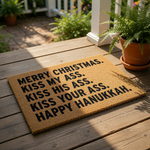 doormat, doormats, funny doormat, funny doormats, welcome mat, door mat, Christmas doormat, Holiday doormat, funny christmas, funny welcome mat, Funny Christmas Mat, christmas gift, holiday gift