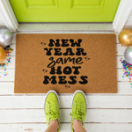 doormat, doormats, funny doormat, funny doormats, welcome mat, door mat, housewarming gift, new home gift, new year gift, welcome doormat, funny house gift, happy new year, funny welcome mat